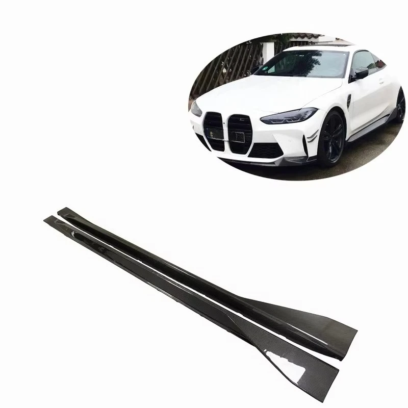 G80 M3 G82 M4 MP Style Carbon Fiber Side Skirts Rocker Panel for G80 G82 NEW M3 M4 2021 2022 2023