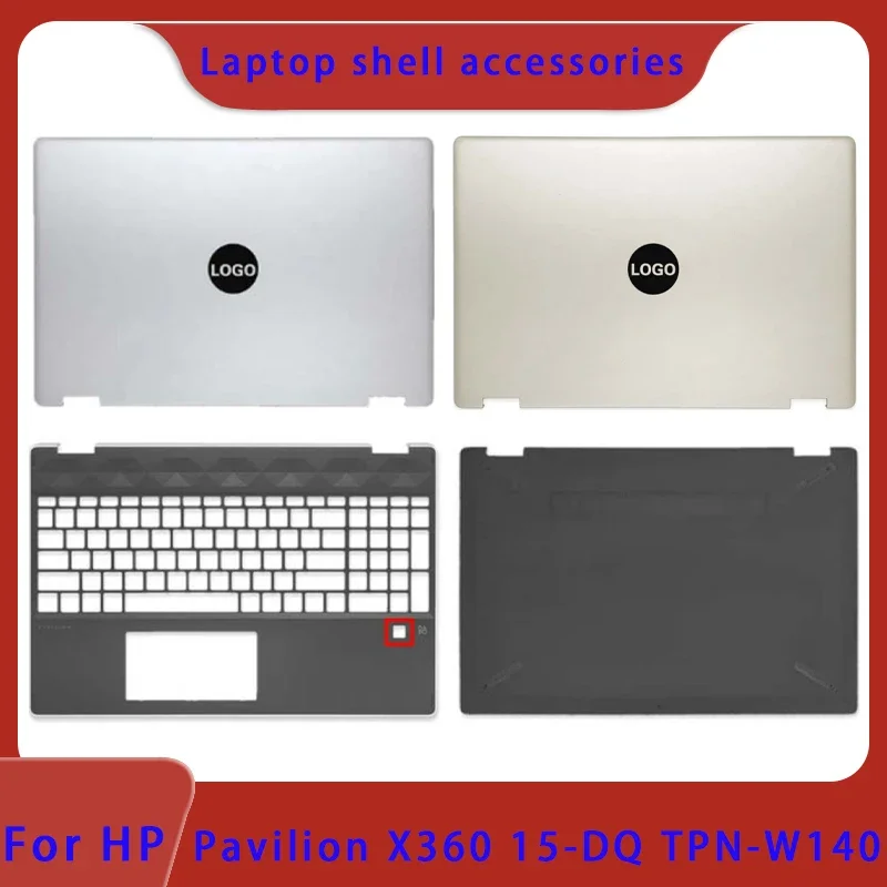 

Подходит для ноутбука HP Pavilion TPN-W140 X360 15-DQ, задняя крышка ЖК-экрана, передняя панель, подставка для рук, корпус клавиатуры, нижняя часть корпуса