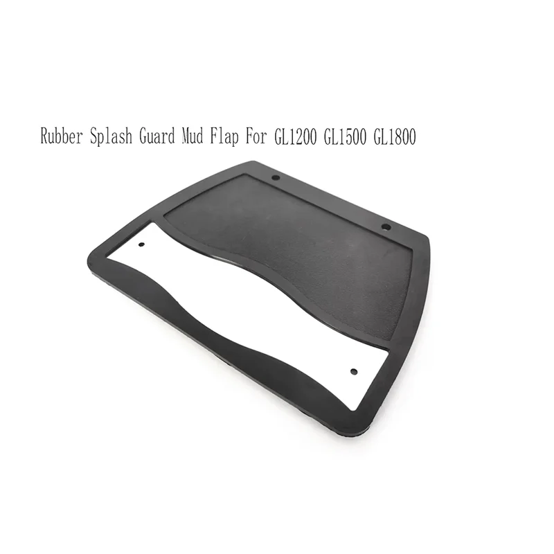 

B07A-Motorcycle Rear Fender Rubber Splash Guard Mud Flap For Honda GL1200 GL1500 GL1800 Goldwing