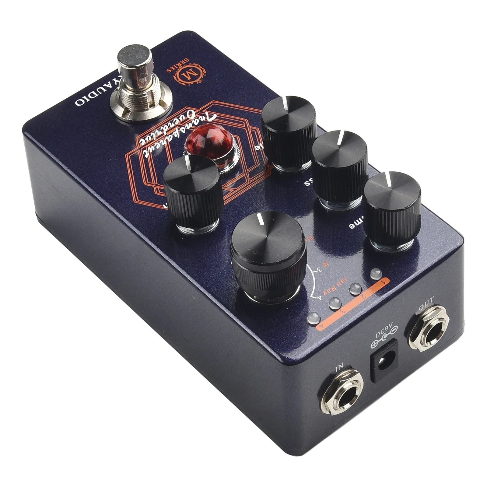 SmCp1pc Guitar Effects Pedal Timmy And Vemuram Jan Ray Circuit Overdrive Volume/bass/treble/gain Guitar Accessories