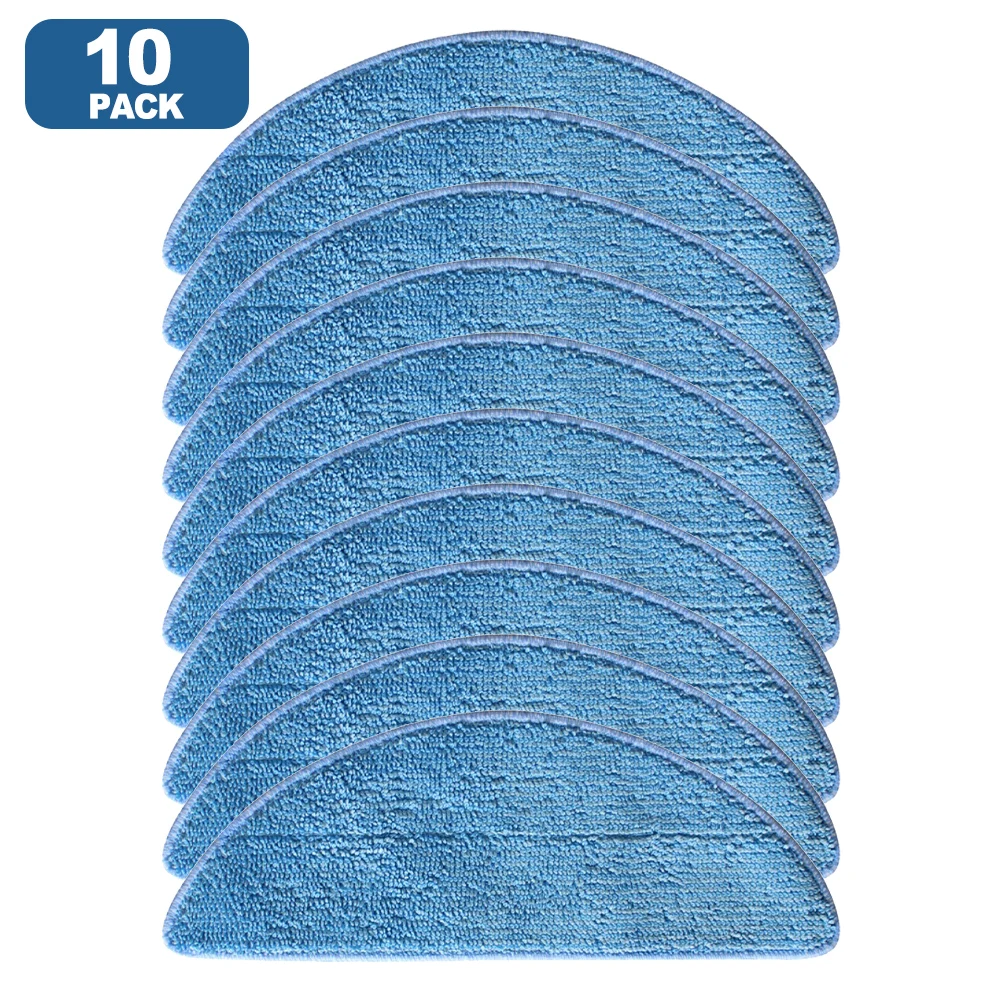 Reusable Washable Microfiber Mop Cloth for Cecotec For Conga M50 and For X-Treme Replacement Cleaning Pad for Floor 4 or 10 Pack