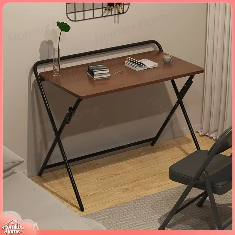 Foldable Computer Desk for Student Household Small Unit Bedside Table School Dormitory Simple Study Table