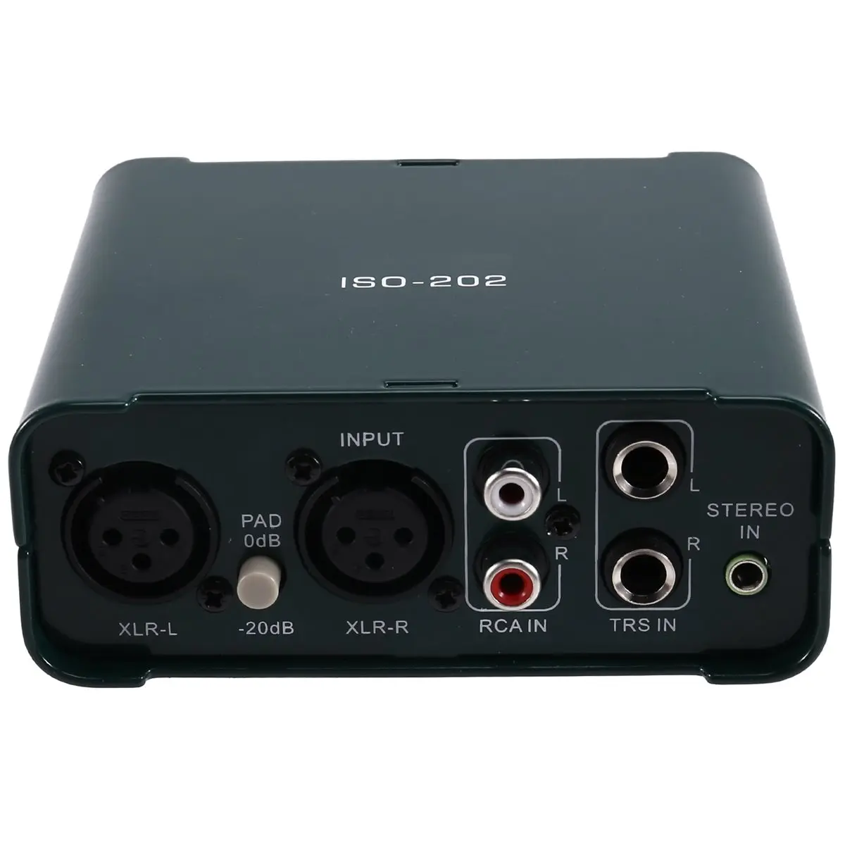 SCLS Stereo Audio Noise Isolator Signal Filter Unbalanced and Balanced Multi-Interface Mixer Noise Elimination
