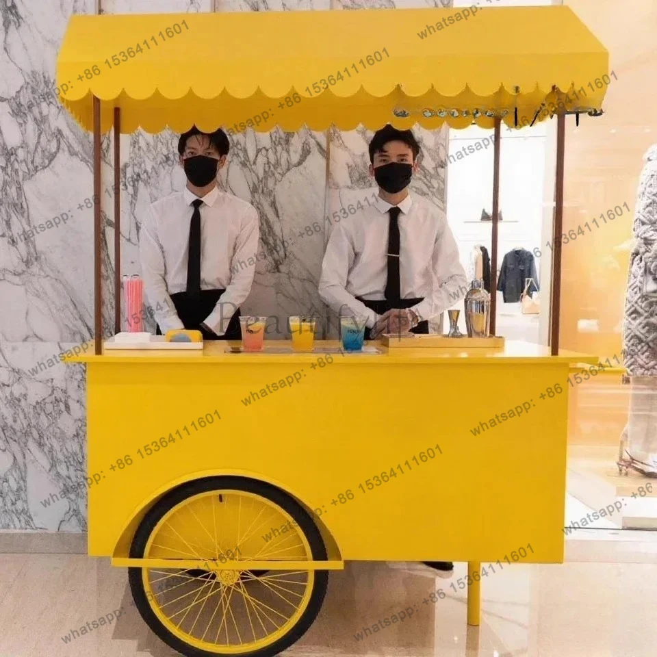 

FG Store Galleggianti personalizzati Vendita di auto Vetrine mobili Carrello commerciale multifunzionale Carrello Flash Carrell