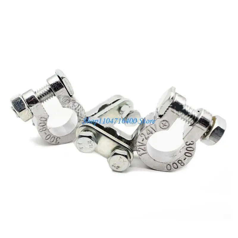 

y1gd 2Pcs Professional Car Battery Terminals Adapter Durable Wire Connection Terminal
