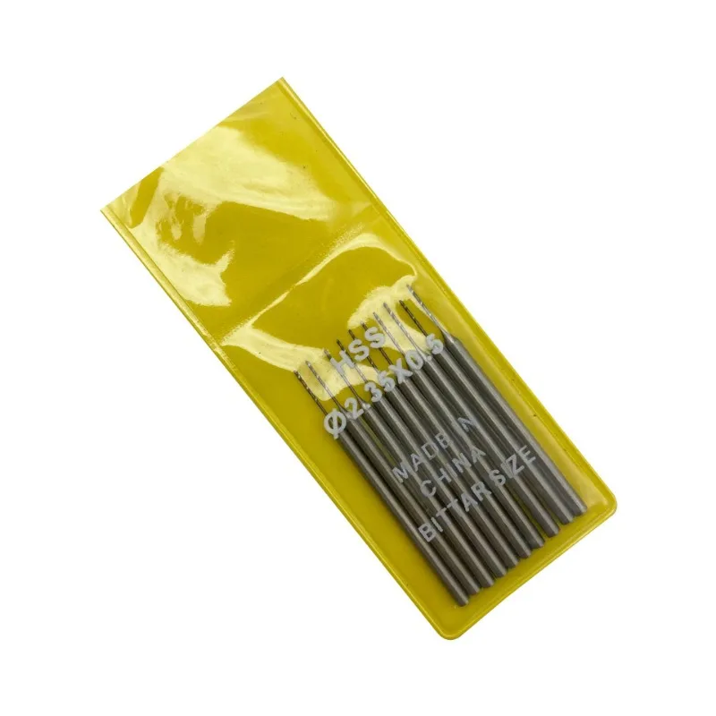 bagged drill needles, high-speed drill nozzles, tooth carving tools, twist drills, micro-engraving 2.35mm