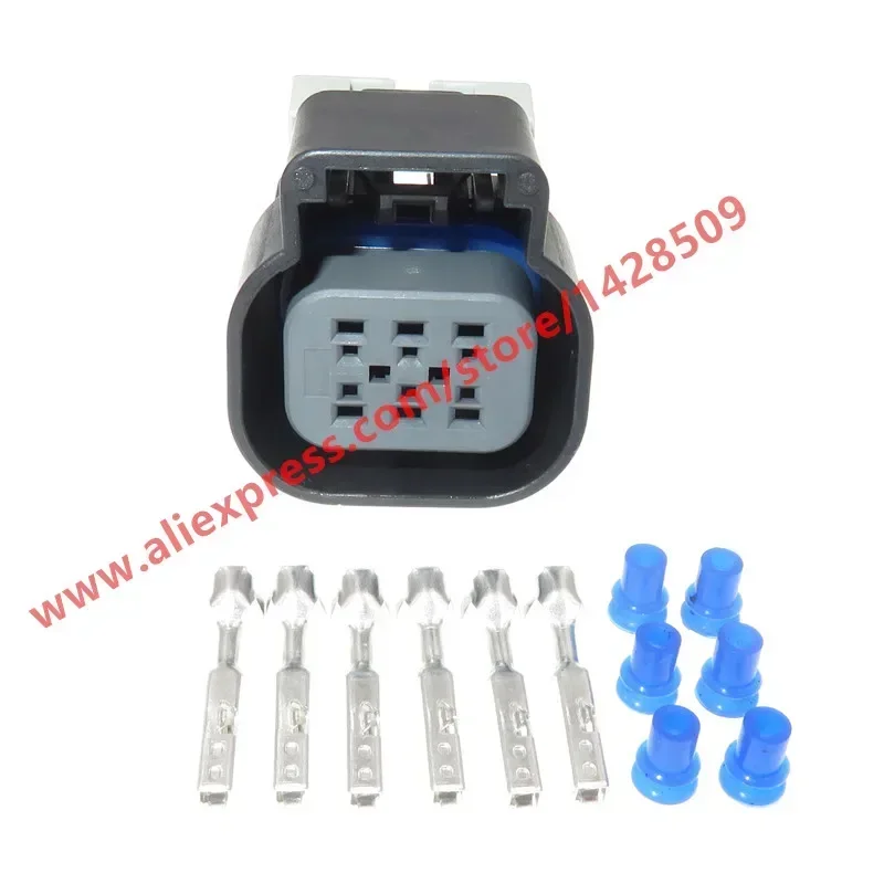 1 Pcs 6 Pin Auto Waterproof Female Plug VE Throttle Motor Drive Connector For BUICK 15355297 15418498