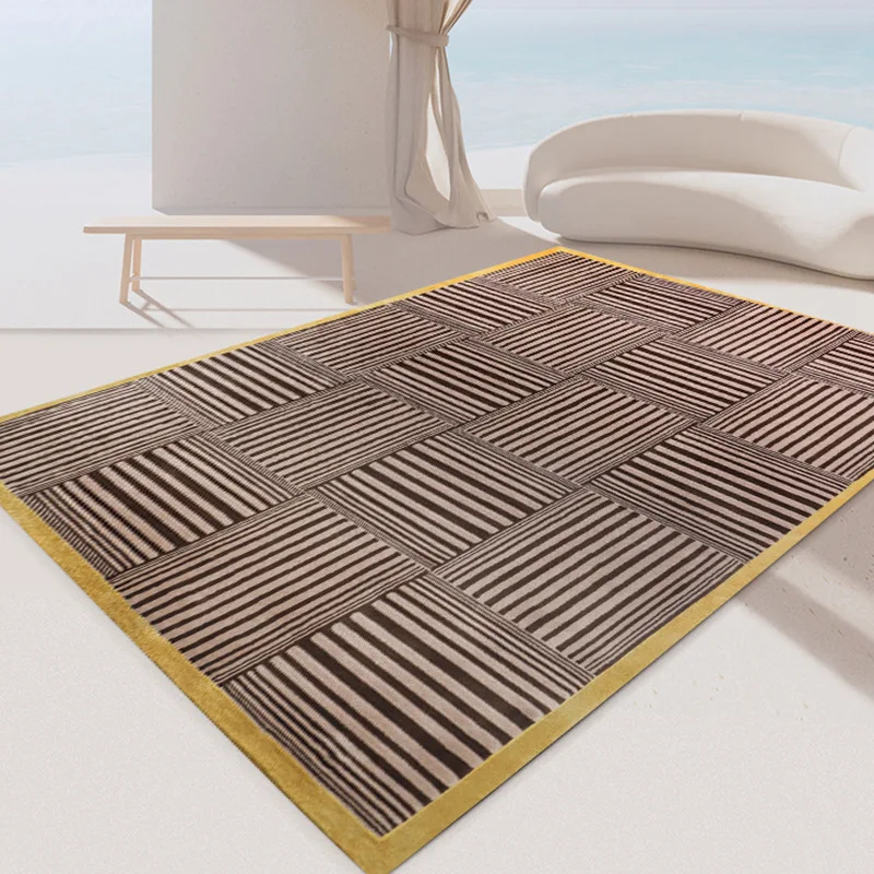 Einfach, Linie, Design, japanisch, Zen, Stil, Teppich, Zuhause, Wohnzimmer, elegant