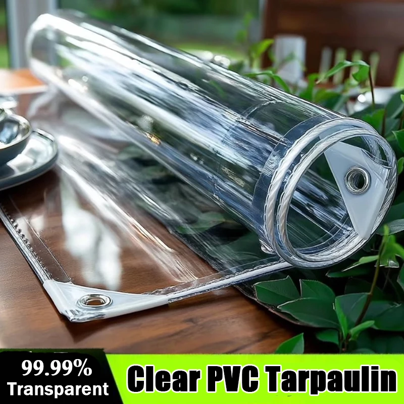 

0,35 мм/0,55 мм открытый дворик прозрачный брезент пергола прозрачный брезентовый занавес сверхмощная терраса прозрачный ветрозащитный экран