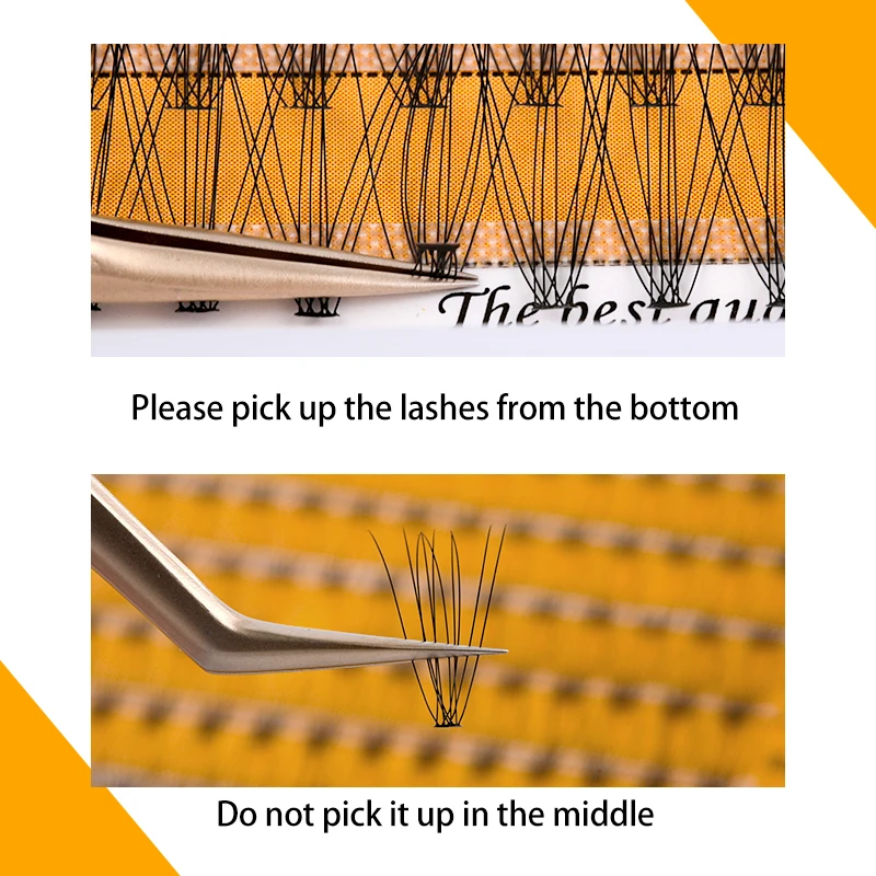 high-capacity12Rows 3D Fluffy Lash Clusters10D/20D 0.07/0.1Thick Eyelash Clusters Wispy Individual Lashes 8-15mm Cluster Eyelash