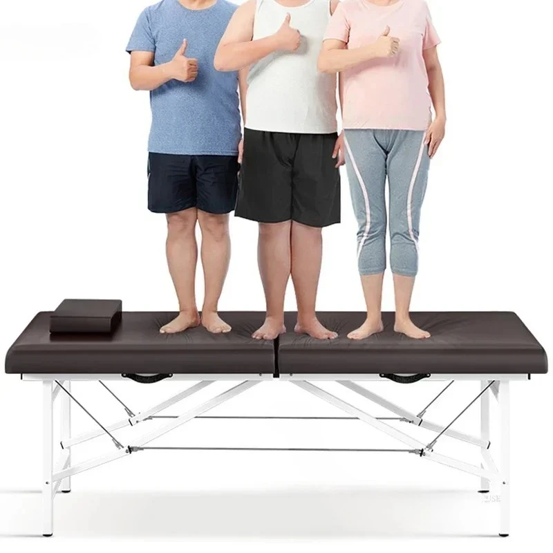 &Minimalist Portable Massage Bed Household Folding Bed Spa Stretcher for Massage Beds Portable Beauty Salon Furniture Dedicated