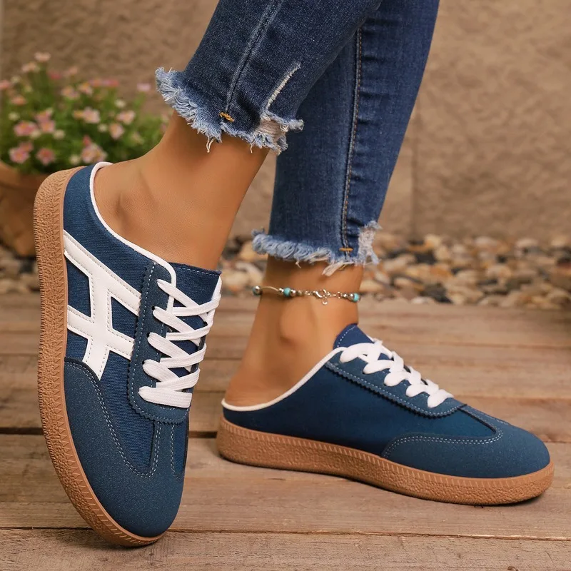 2026 NEW Women's Running Shoes Fashionable Retro Casual All-Match Flat Bottom Sports Sneakers Spring Summer Shoes view 4