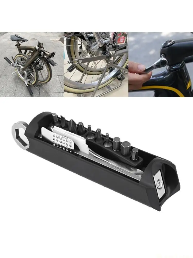 

31BE Многофункциональный набор инструментов для ремонта велосипедов, складные простые в обслуживании гаечные ключи, инструмент