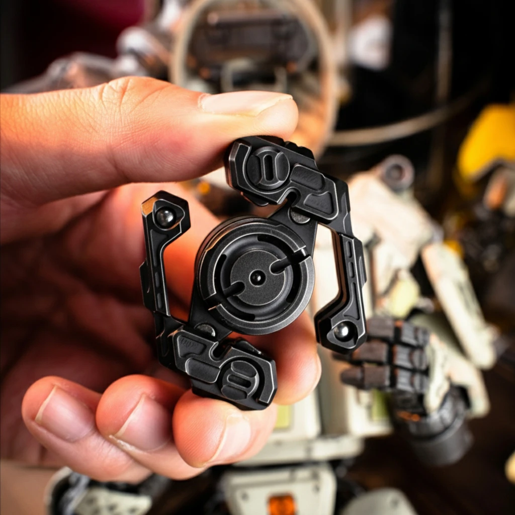 MACKIE EDC BRACCIO ROBOTICO Fidget Spinner Trasformare Agitarsi Giocattoli Per Adulti Accessori Da Scrivania Per Ufficio Giocattoli Sensoriali Per Adulti