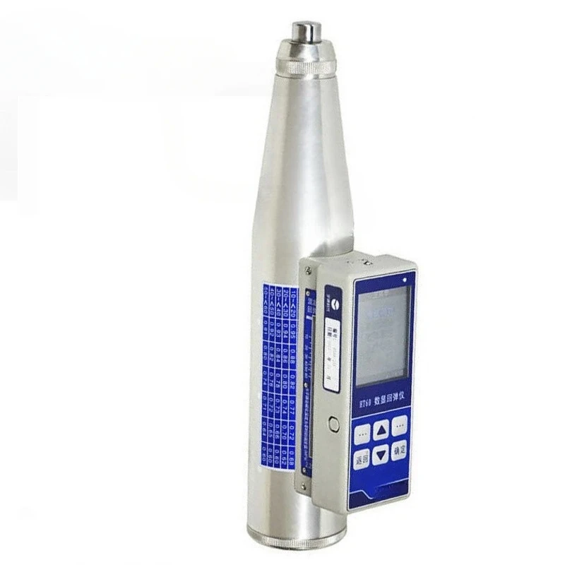 HT60 integrated digital rebound tester for high-precision portable concrete compressive strength testing