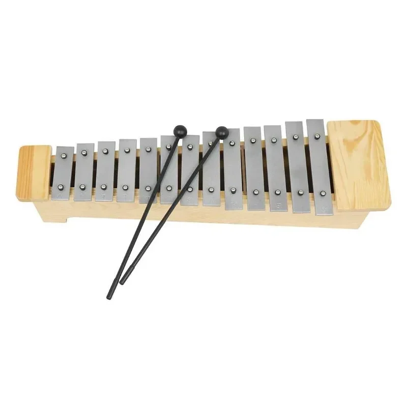 13-tone Aluminum Harp Soprano Glockenspiel Early Childhood Music Toys Hand Tapping The Qin Healing Percussion Instruments