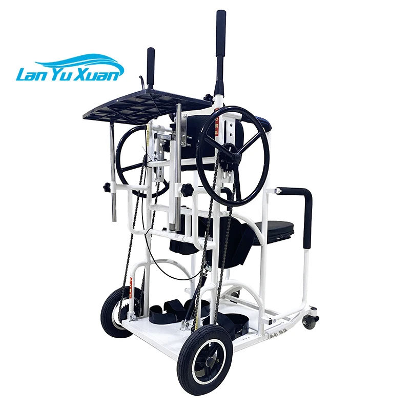 

Handicapped Medical Rehabilitation Equipments walking and Standing Exercise Four Wheels Walker