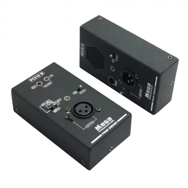 GOOD PC218 Phase Checker Polarity Tester Audio for Speaker or Microphone Sound Testing