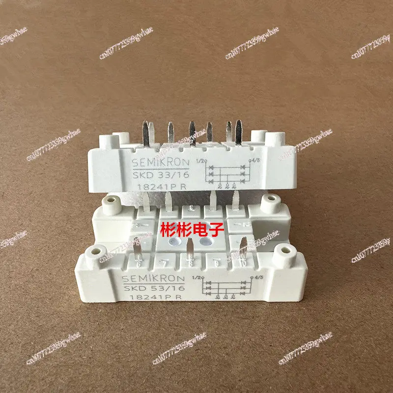 

Модуль инверторного трехфазного выпрямительного моста SKD33/16, SKD53/16, SKD83/16/12