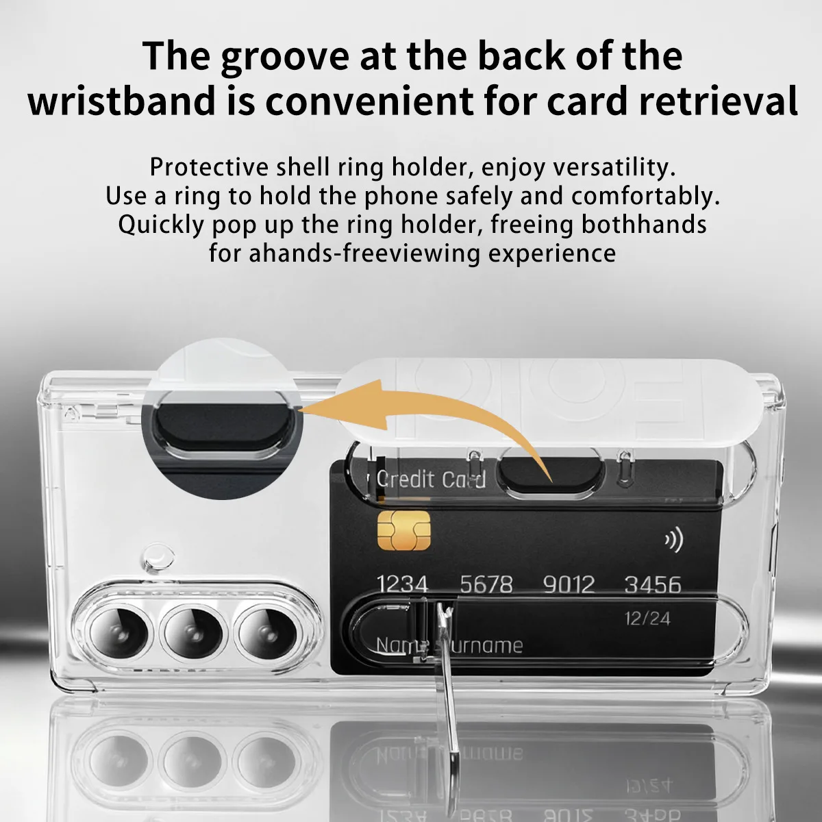 For Samsung Galaxy Z Fold 8 7 6 5 4 Case Hinge PC Plastic Shockproof Kickstand Full Protection Folding Cover