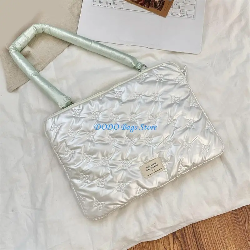 حقيبة كمبيوتر محمول مقاس 13/15 بوصة بمقبض مقاوم للماء وحقيبة حماية للكمبيوتر المحمول وحقيبة حمل للكمبيوتر المحمول للعمل أثناء