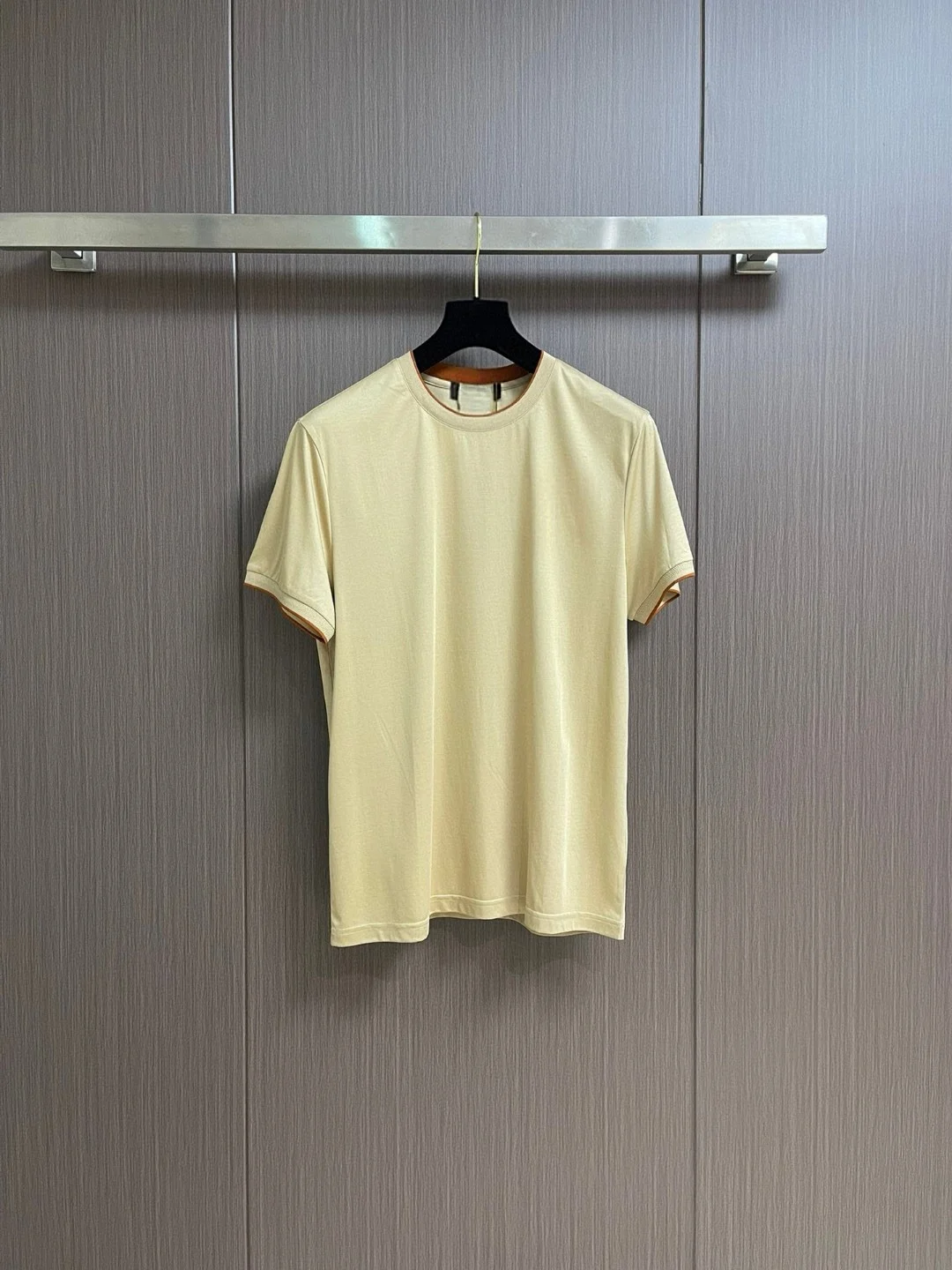 

LP 25ss Old Summer Mercerized Cotton Embroidered Crew Neck Short Sleeve T-Shirt