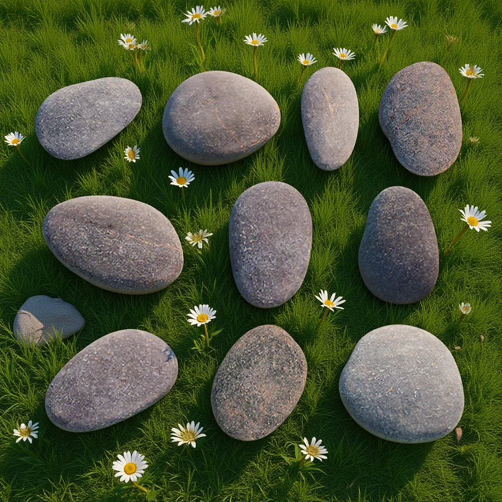 Гладкие кусочки натурального камня 3-5 см, плоские камни с краской для поделок, 6-20 шт., речные гальки «сделай сам», художественный проект, комплект, декор для садовой сауны