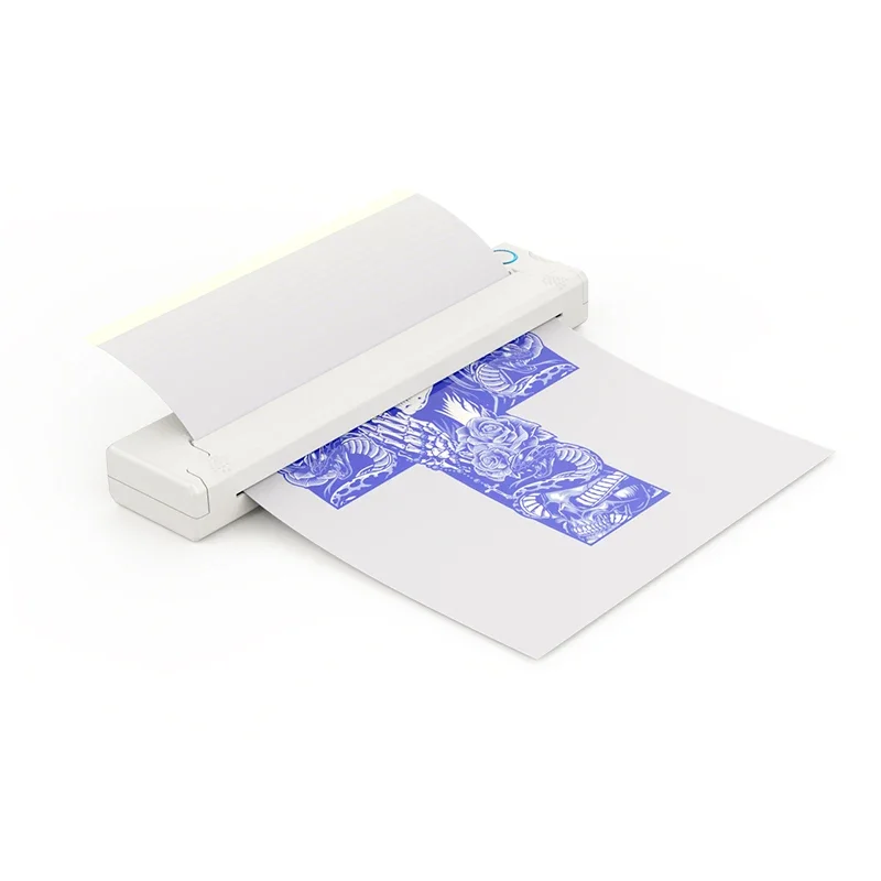 Newyes 50 Sheets Tattoo Transfer Paper A4 Size Tattoo Thermal Stencil Copier Paper Tattoo Printer