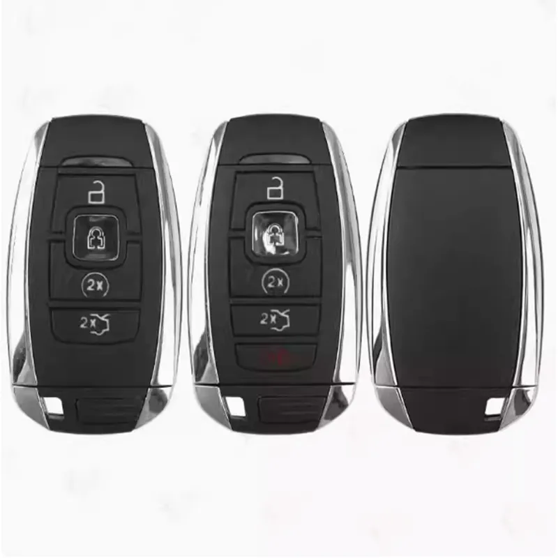 

Smart Prox Remote Car Key Shell Case Cover 4/5 Buttons Fob for FORD Lincoln Continental MKC MKZ 2017 2018 2019