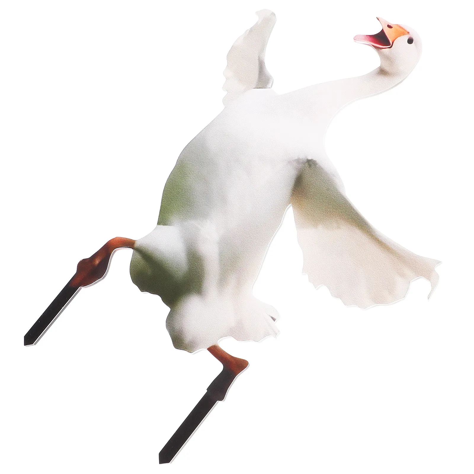 

Garden Goose Acrylic Animals Garden Stake Outdoor Decorative Lawn Ornament Yard Sculpture Patio Decor Duck Statue
