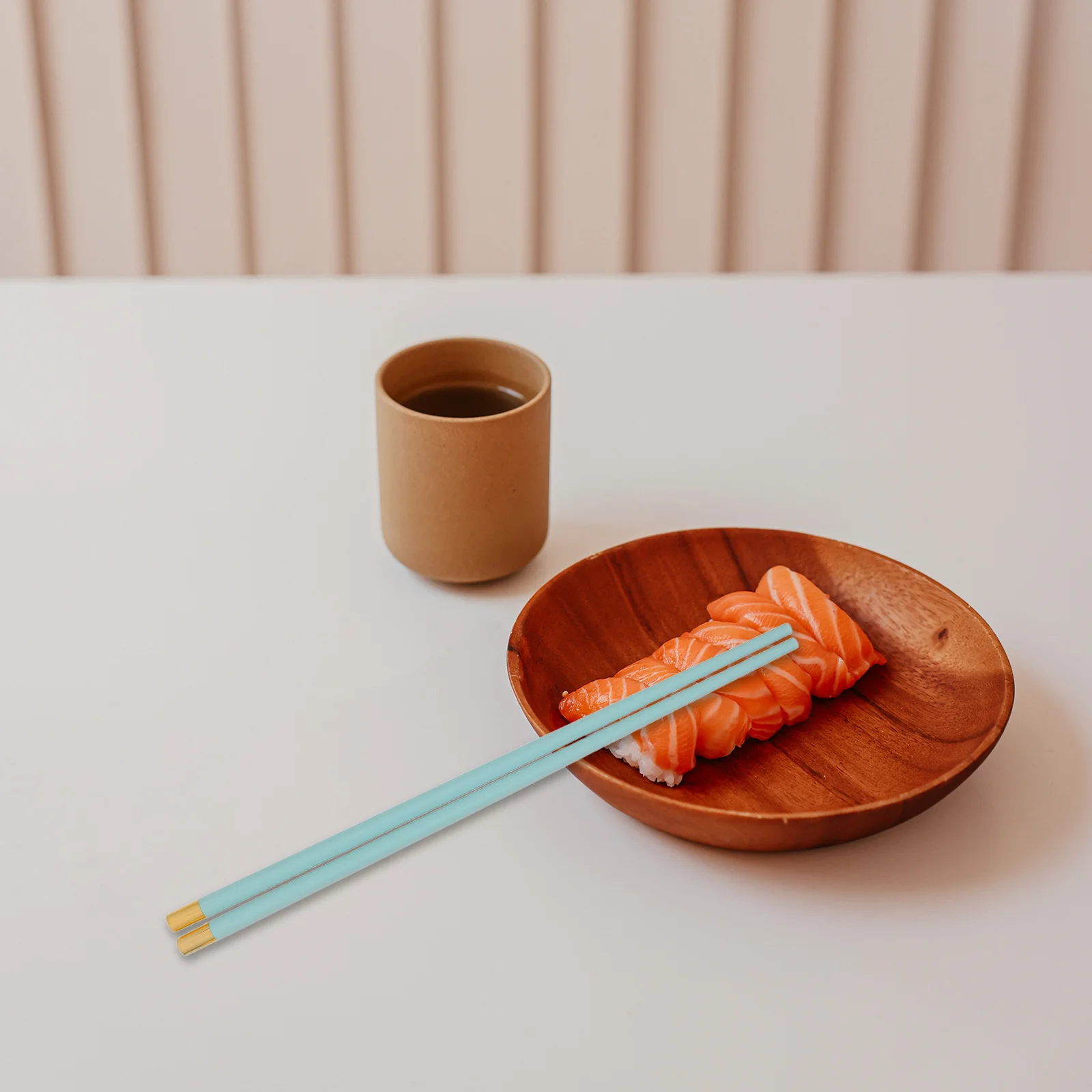 

5 Pairs Dome Lucky Chopsticks Non Slip Reusable Practical Kitchen Tableware Pet Plastic Long Smooth Round Safe Exquisite