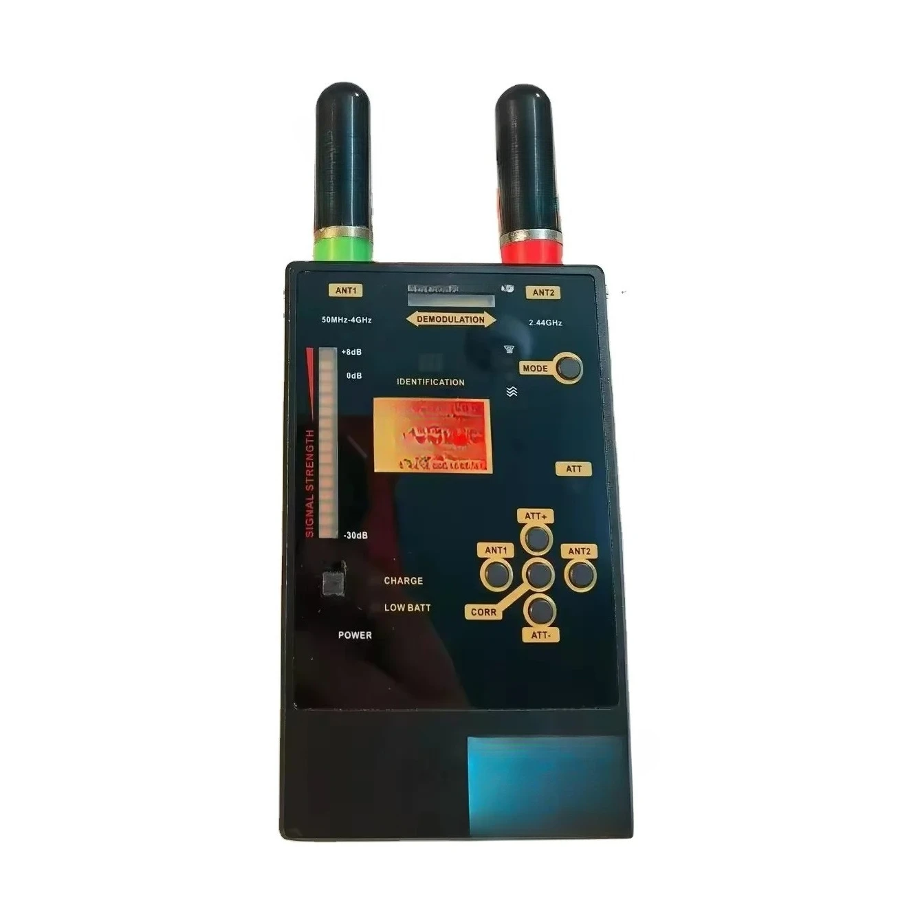 For 1206S Hidden Camera Detector Multi-function Anti Bug Scanner Wifi GSM GPS RF Signal Detector