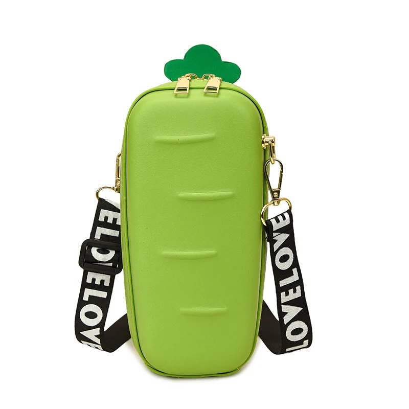 

Cute Carrot Bag 2025 New Small Fresh Art Crossbody Bag Personality Funny Single Shoulder Underarm Bag Trendy