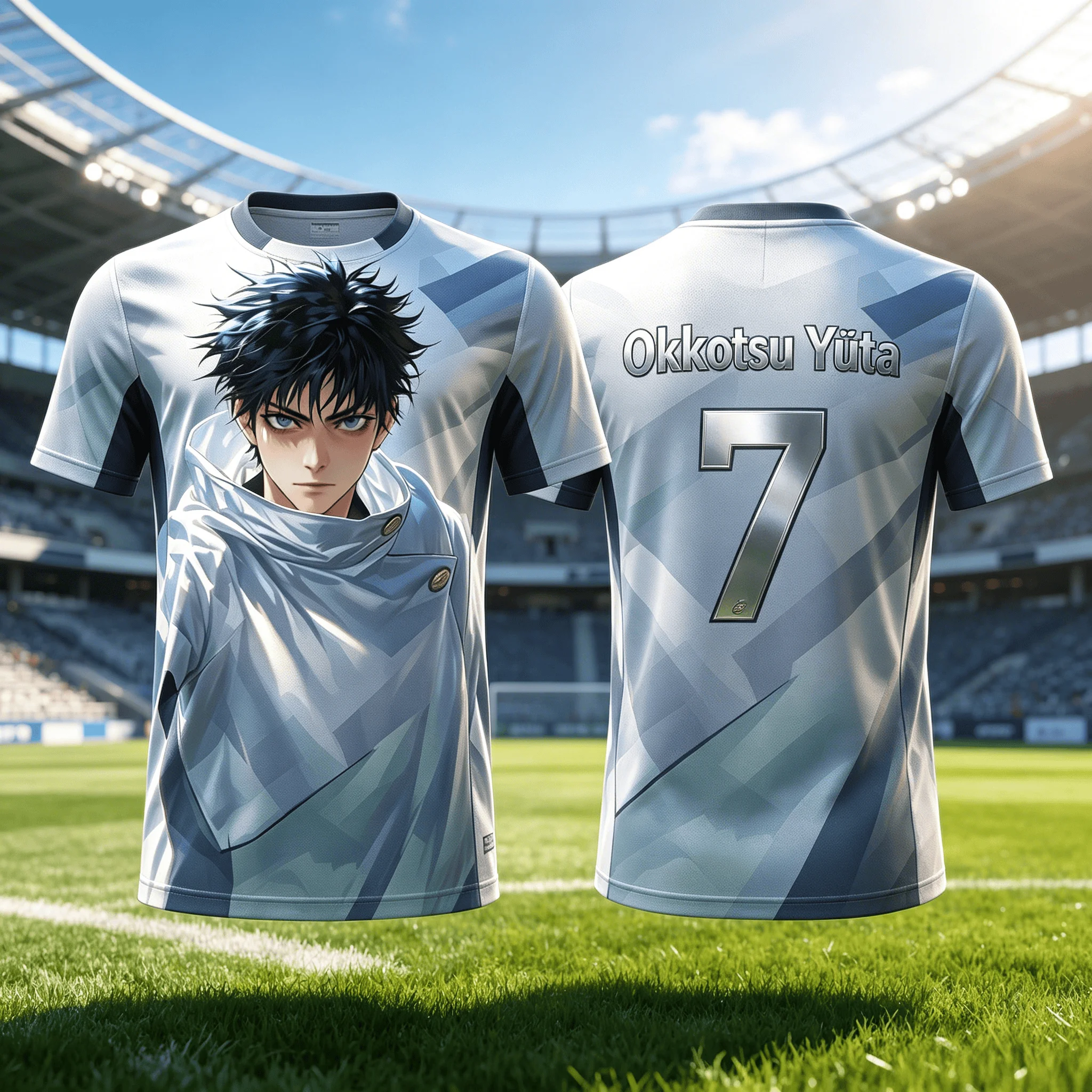 2026 Summer Anime Jujutsu Kaisen Yuta Okkotsu 3D Print Breathable Sports T-shirt Y2K Street Style Unisex Versatile Tops