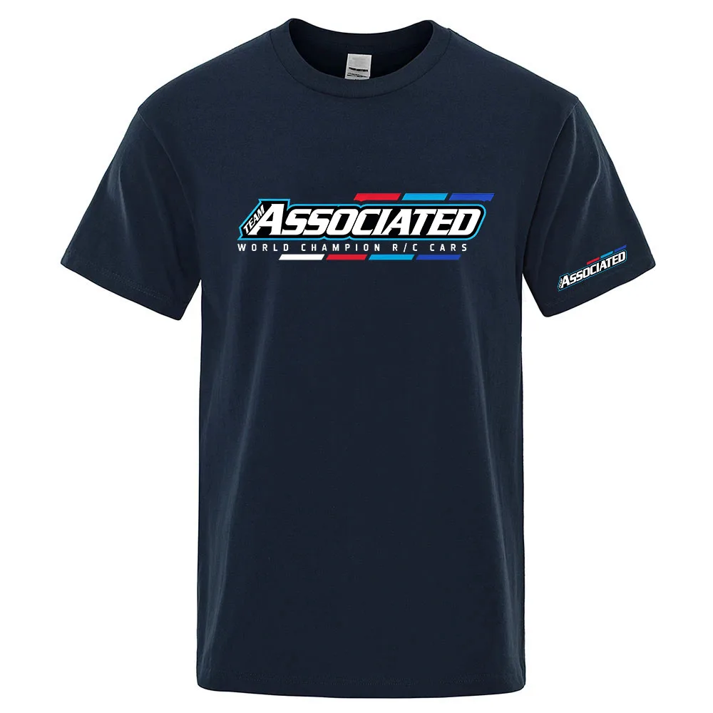 Rc Team Associated 2026 New Men's T-shirt Breathable Comfortable for Summer Wear Casual Sports Fitness Multi Scene T-shirt