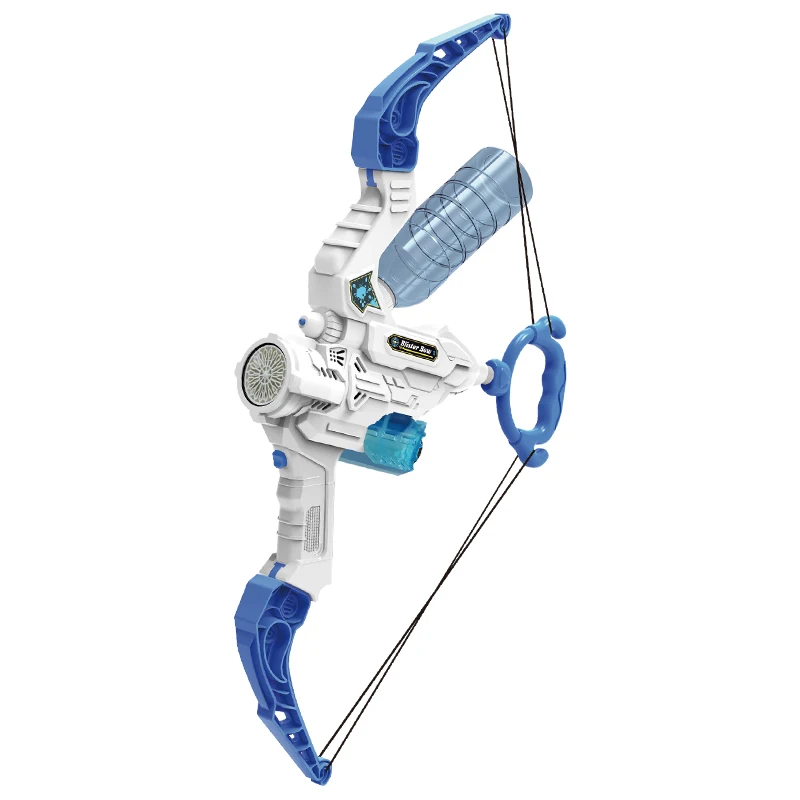 Archer Bubble Blaster - Pistola de agua eléctrica con arco y flecha, divertido juguete al aire libre con luces, ideal para mayores de 3 años, embalaje en inglés