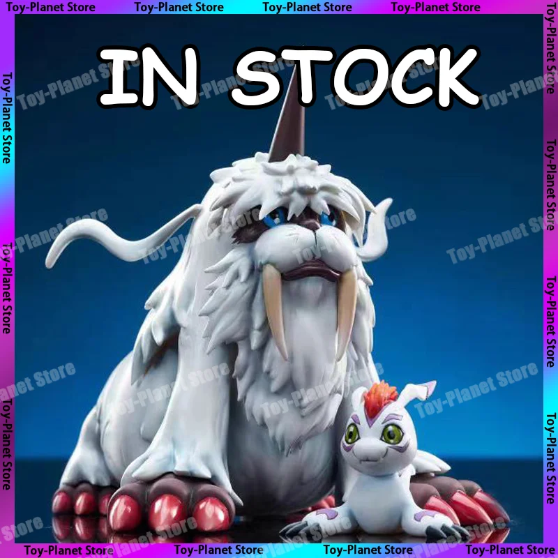 In Stock 14cm/5.51inch Anime Digimon Adventure Ikkakumon Figure Gomamon Action Figurine Pvc Statue CollectionCustom Gift Toy