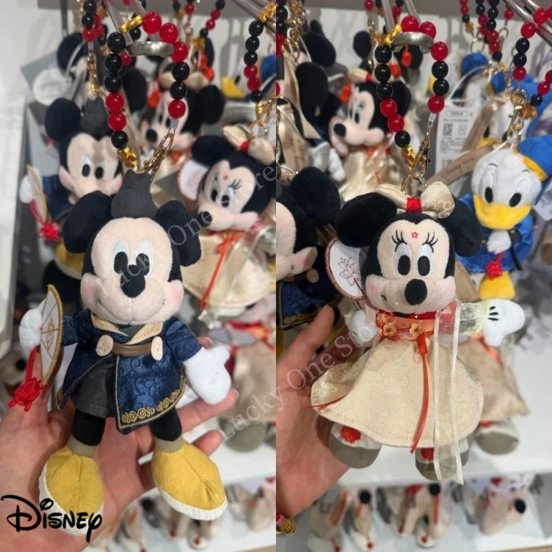 

Disney Plush Toy Pendants Collection Mickey Minnie Goofy Donald Duck Stuffed Animals for Movies TV Themed Soft Toys & Hobbies