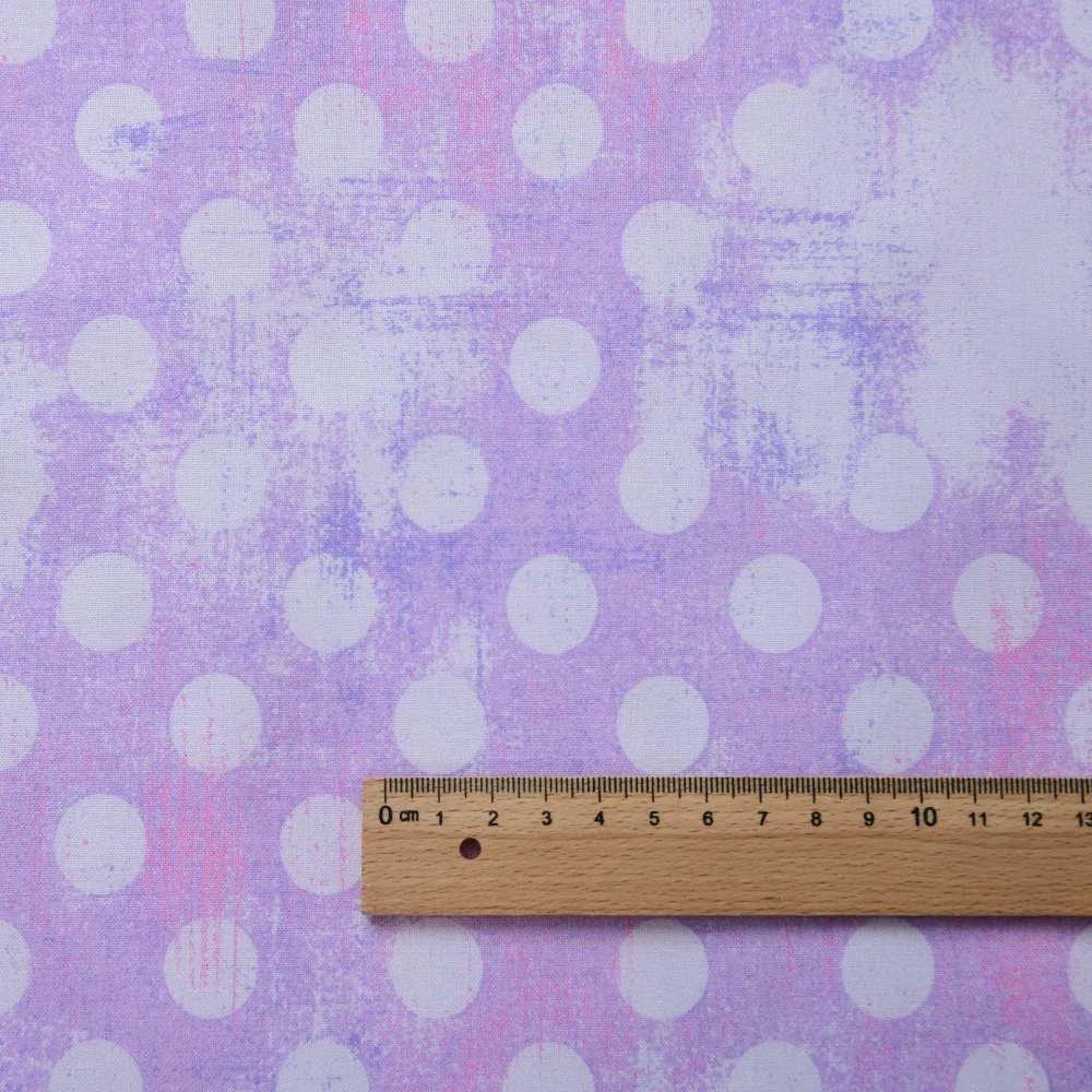 145x50cm 20s Reine Baumwolle 16mm Polka Dot Stoff DIY Material Bunte Gesprenkelte Textur Wasser-Jade-Punkt Baumwoll-Nähstoff – Detail 5