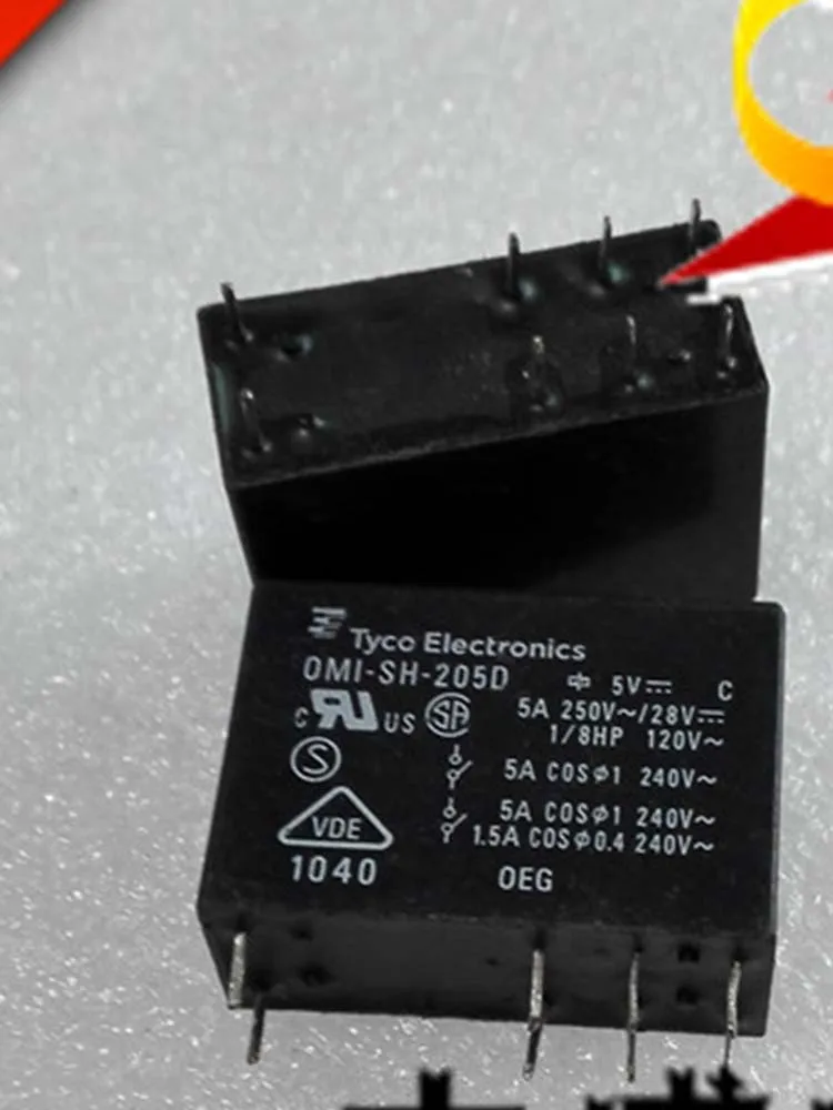 

5 PCS 5V Relay OMI-SH-205D 5VDC 5A