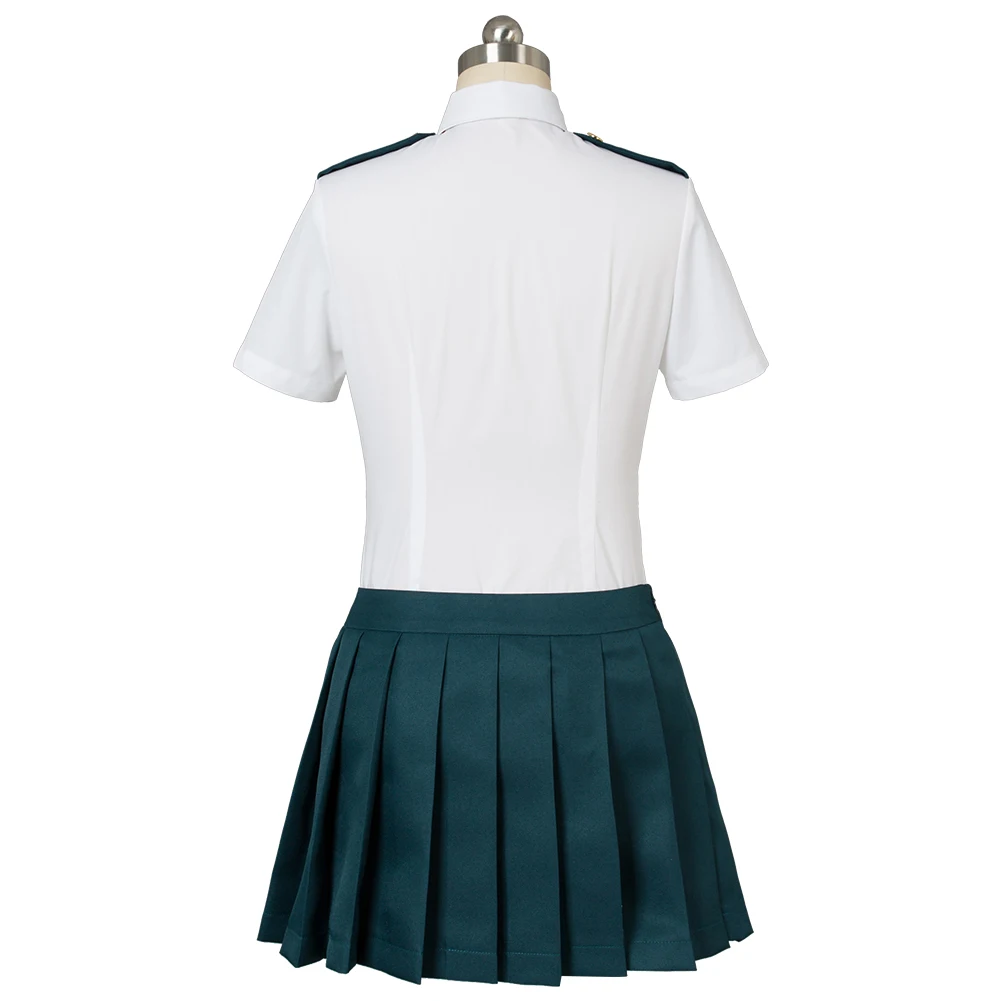 Mein held akademia cosplay ochako uraraka cosplay tsuyu asui kostüm sommer uniform