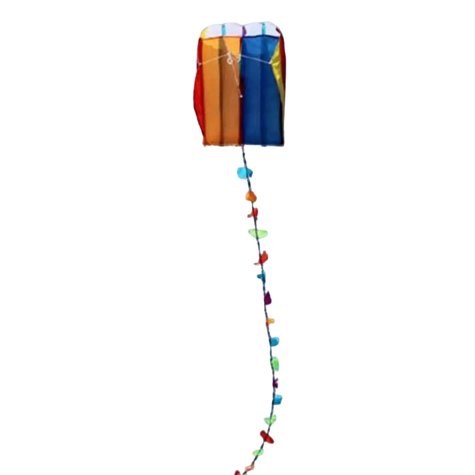 Stunts Parafoil Kite Outdoor Toys Colorful Tear Resistant Easy to Assemble Flying Toy Sport Kite for Beach Park Yard Beginner