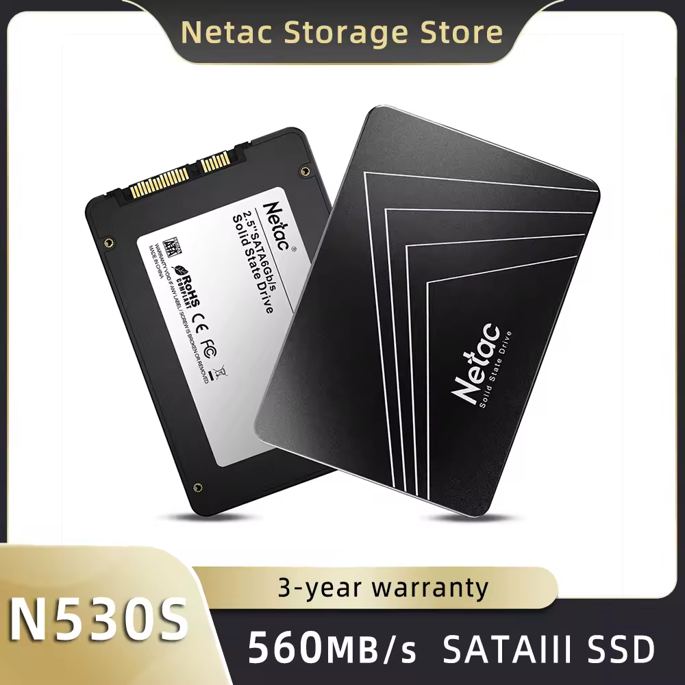 Disco duro Netac SSD sata3 2tb 1tb 512gb 256gb 128gb disco 2,5 pulgadas SATAIII HDD interno para ordenador PC