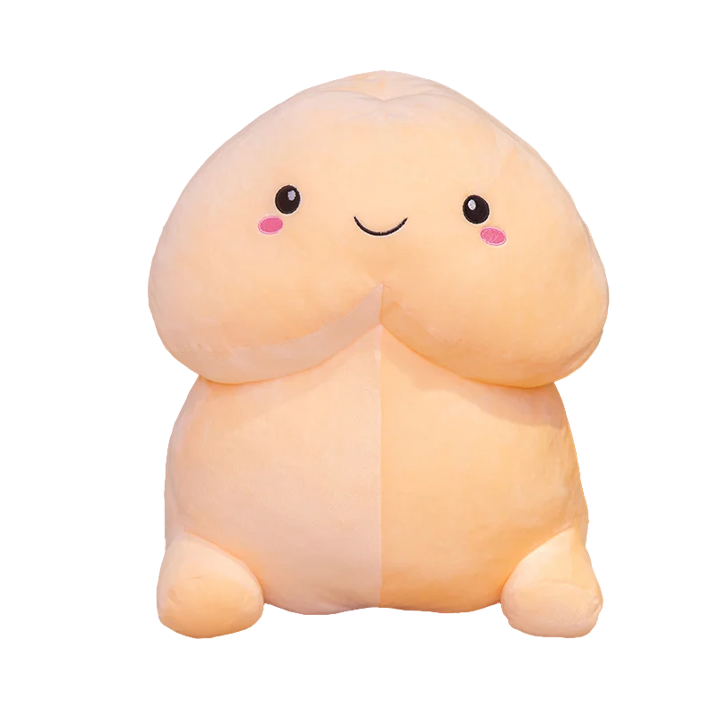 Cute Flesh-colored Penis Plush Toy Pillow Sexy Soft Toy Stuffed Funny Cushion Simulation Lovely Gift for Girlfriend Kawaii Plush view 6