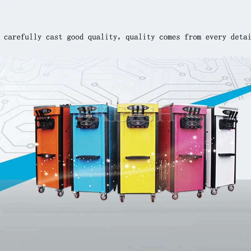 

Portable Soft Ice Cream Machine With Stainless Steel Structure, Commercial Electric Popsicle Machine