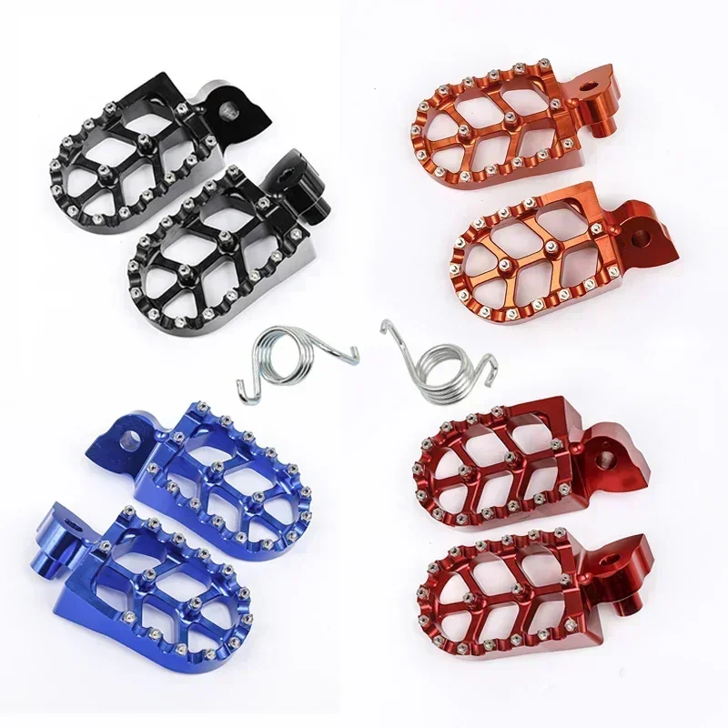 Motorcycle CNC Foot Pegs Footpeg Pedals FootRest For YAMAHA YZ 65 85 125 250 125X 250X 250FX 450FX WR 250F 450F YZF WRF 250 450