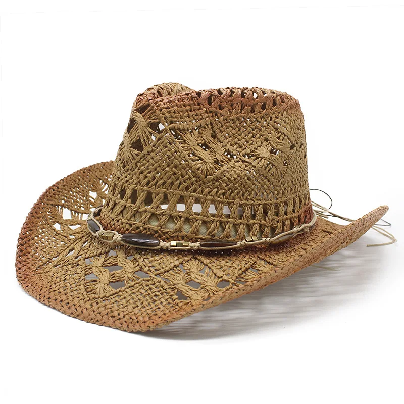 New Arrival Travel Sunshade Casualeasiest For Match Beach Spring Summerexportretro Denim Straw Hat Men's And Women's Hats