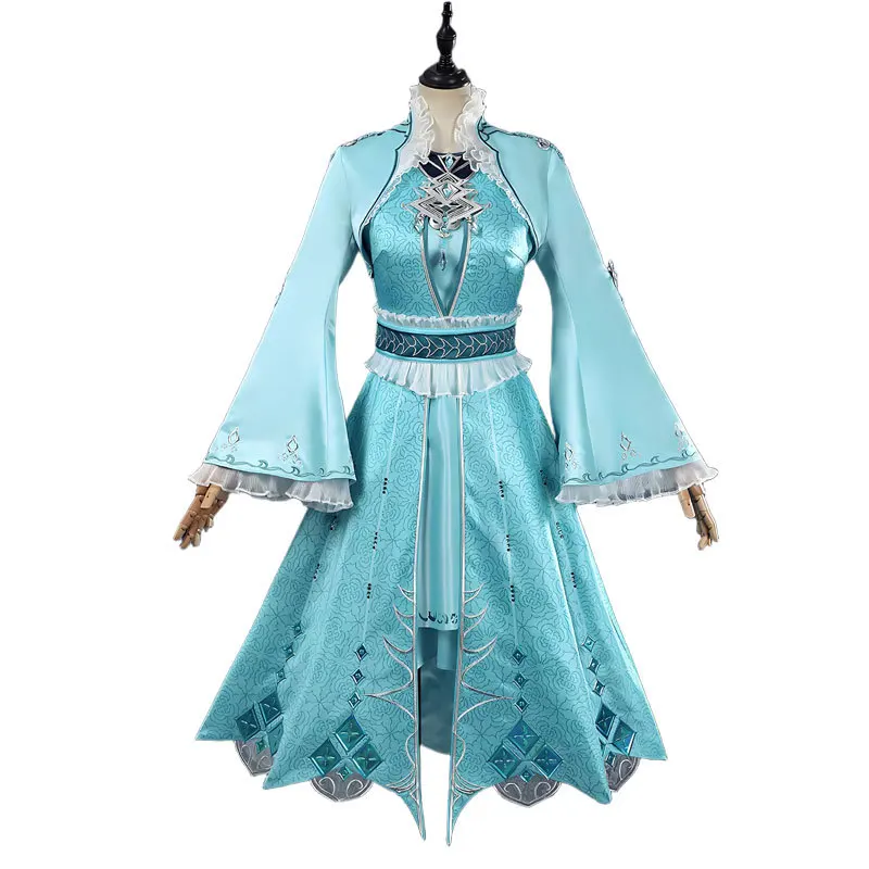 

Soul Land Ning Rongrong Women's Cosplay Costume Lolita Dress Custom-Made Anime Party Outfit Halloween Carnival Uniform