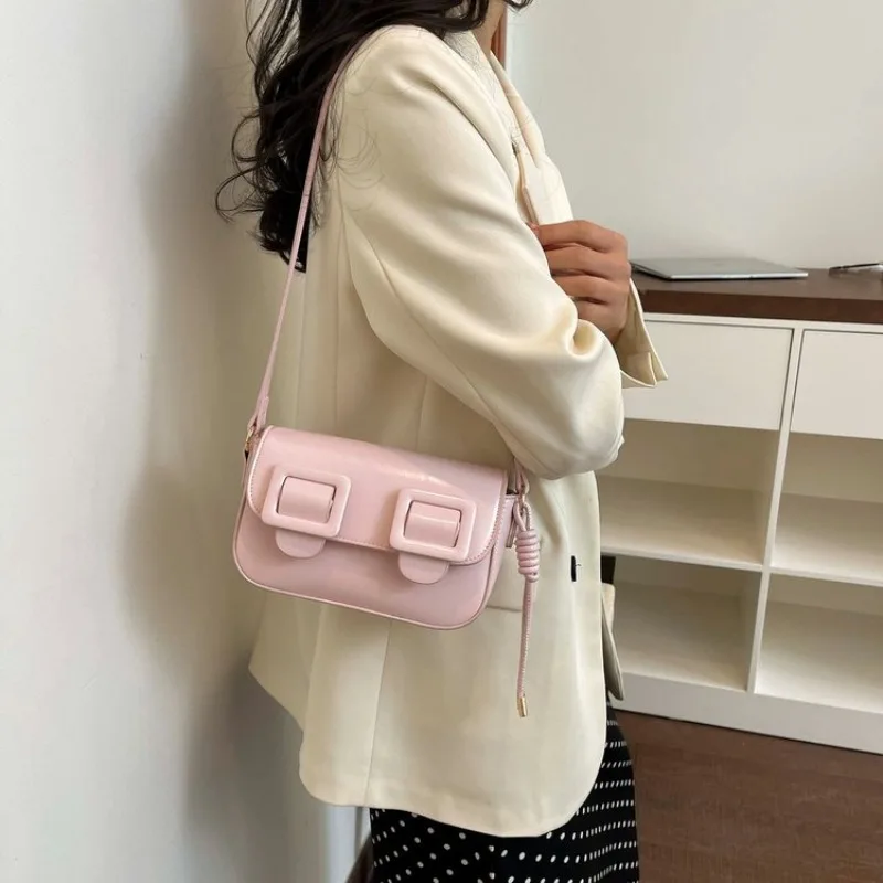 Classic Elegant Leather Diaper Bag Famous Designer Luxury Brand Tote Women’s Vintage Fashionable Shoulder Messenger Bag
