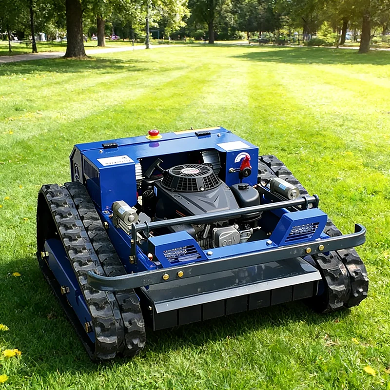 

Индивидуальный заказ напрямую с завода: газонокосилка на гусеничном ходу с дистанционным управлением, 550 мм, для любых типов местности, робот-газонокосилка